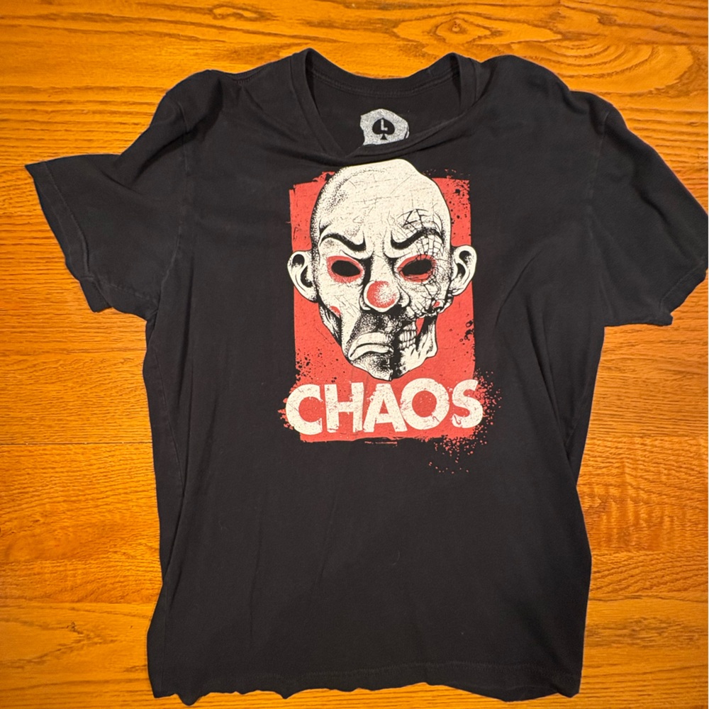 Chaos Graphic Black T-Shirt